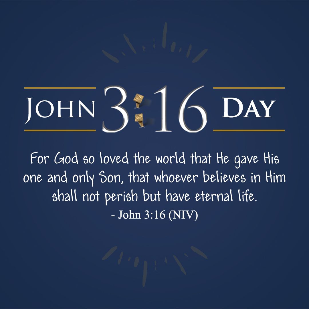 John 3:16 Day