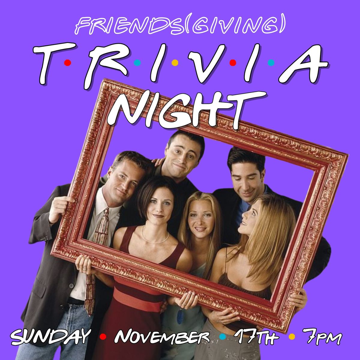 Friends(giving) Trivia Night @ Public House (Davenport, IA) \/ Sunday, November 17th @ 7pm