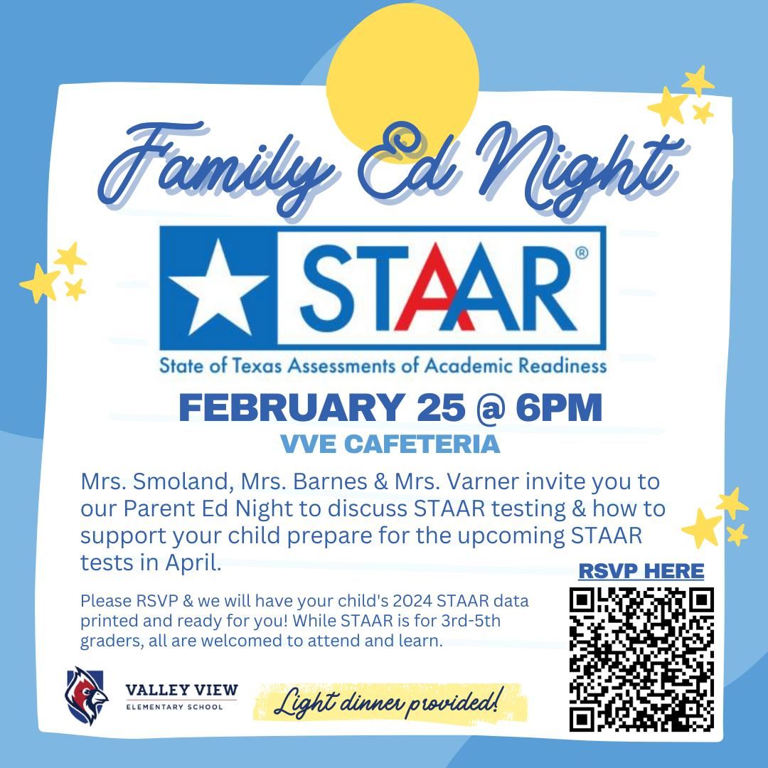 Family Ed Night: STAAR