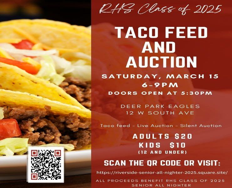 Riverside High School Taco Feed