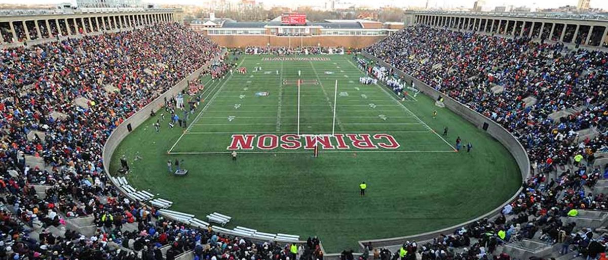 Harvard Crimson at Yale Bulldogs Football at Yale Bowl