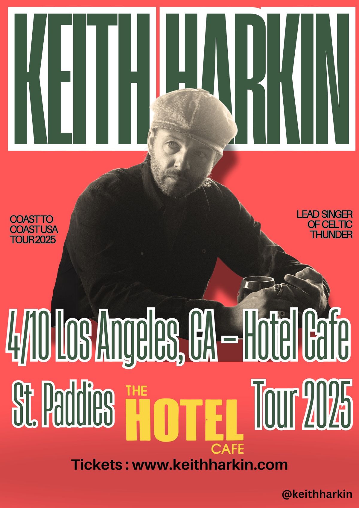 Keith Harkin - Los Angeles CA @ The Hotel Cafe 