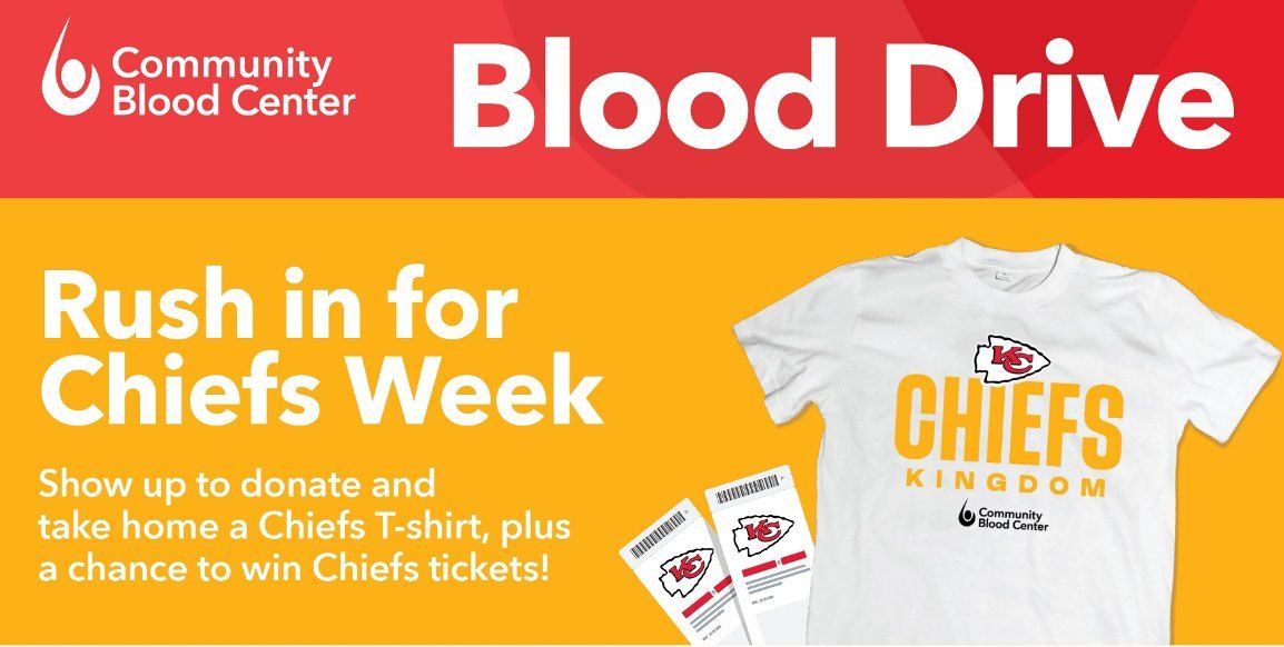 Chiefs Week Blood Drive at Lightwell! \ud83e\ude78\u2764\ufe0f\ud83c\udfc8