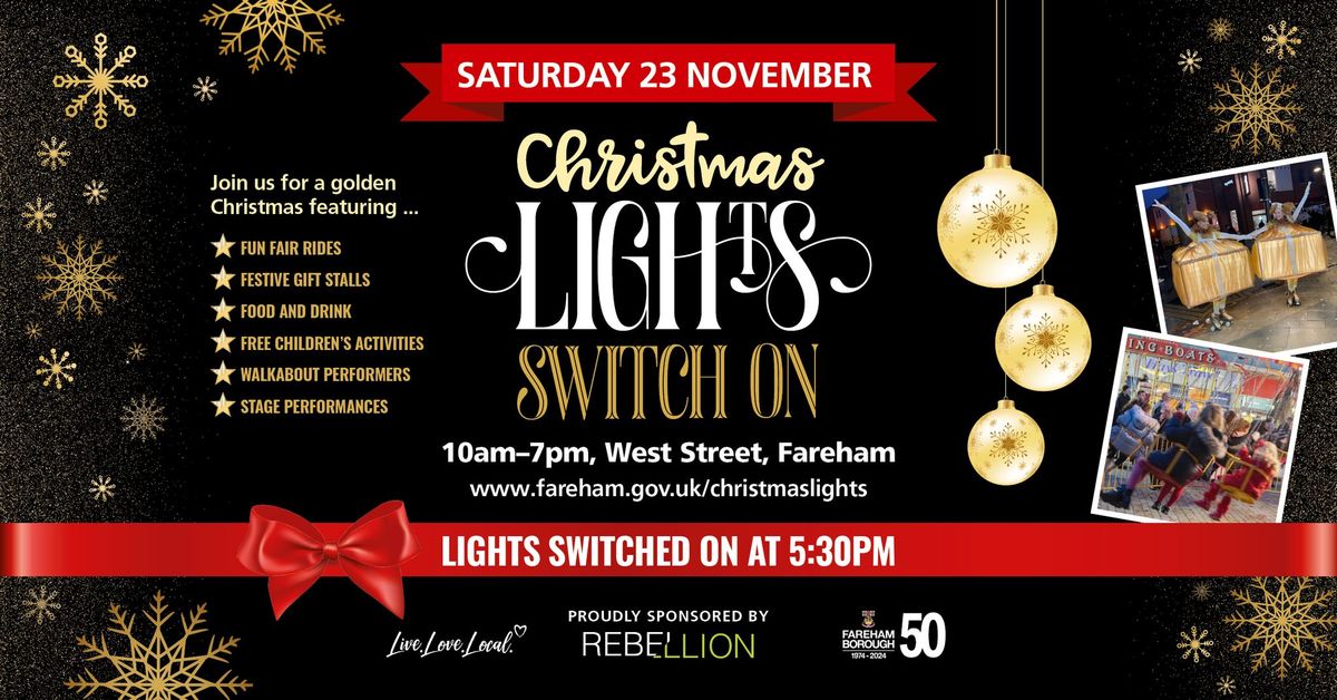 Christmas Lights Switch-on