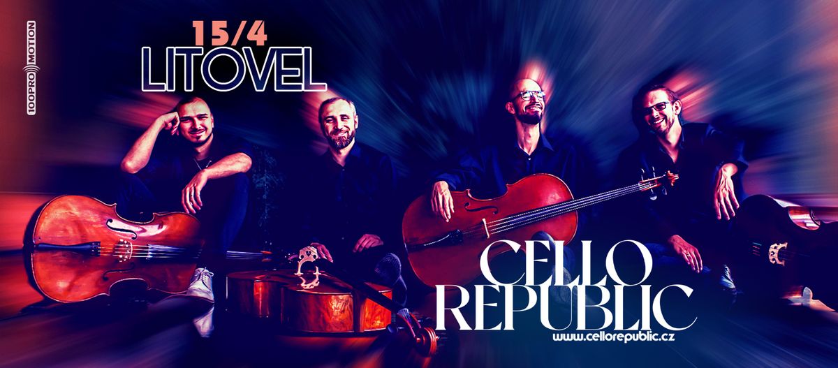 Cello Republic - Litovel \/ M\u011bstsk\u00fd klub Litovel, Velk\u00fd s\u00e1l Z\u00e1lo\u017eny