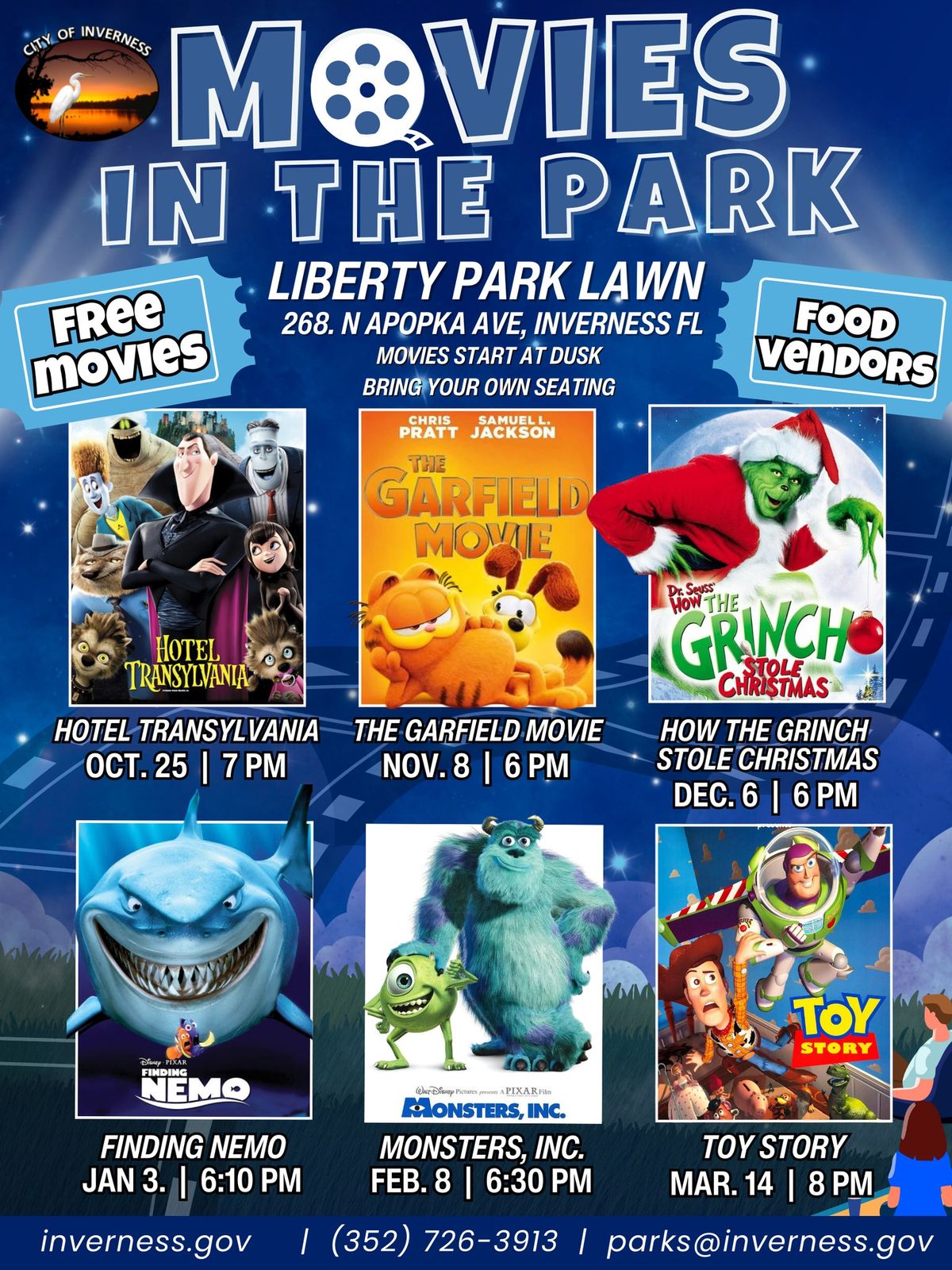 Movies in the Park: Hotel Transylvania