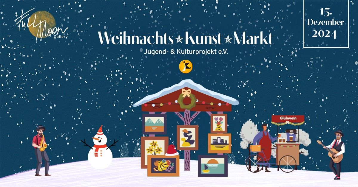 WeihnachtsKunstMarkt @ Full Moon Gallery