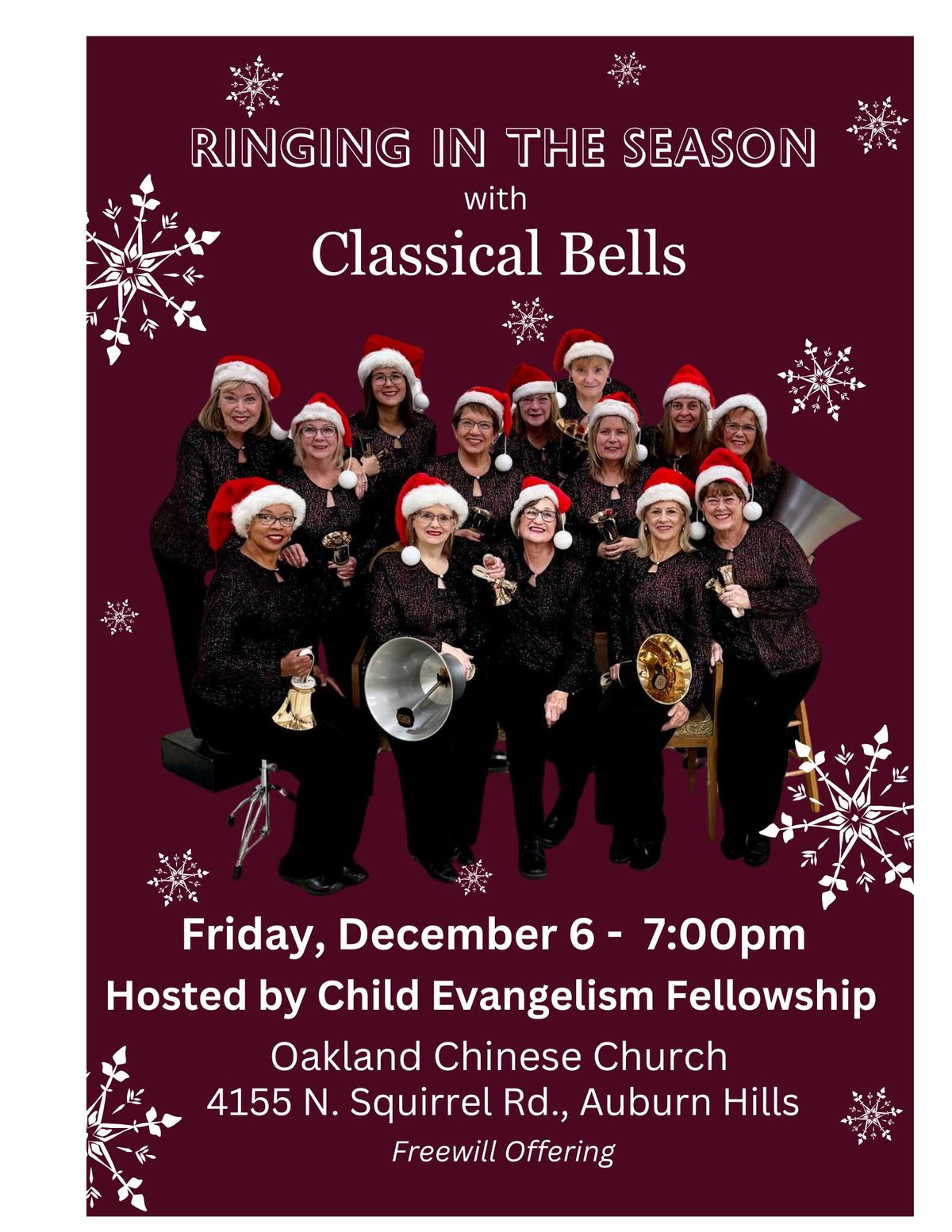 Ringing in the Season with Classical Bells - Auburn Hills