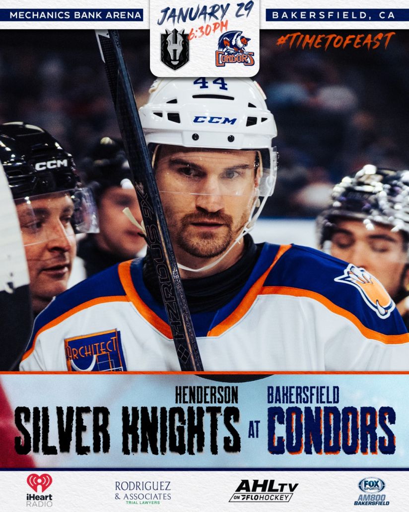 Bakersfield Condors vs. Henderson Silver Knights