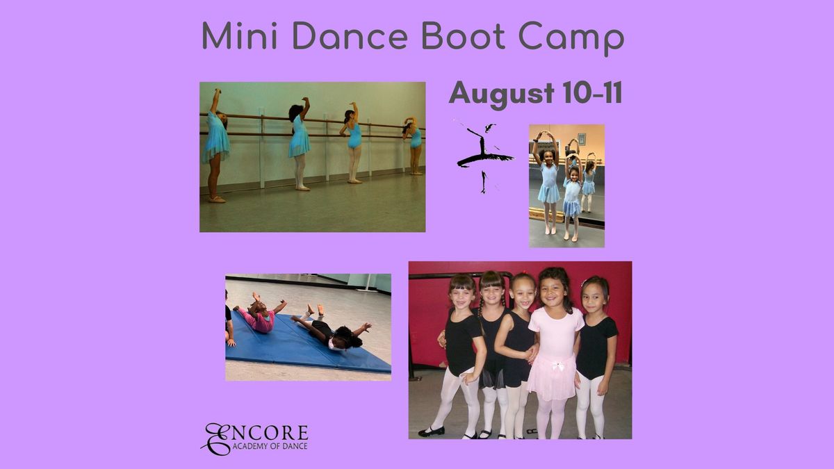 Mini Dance Boot Camp