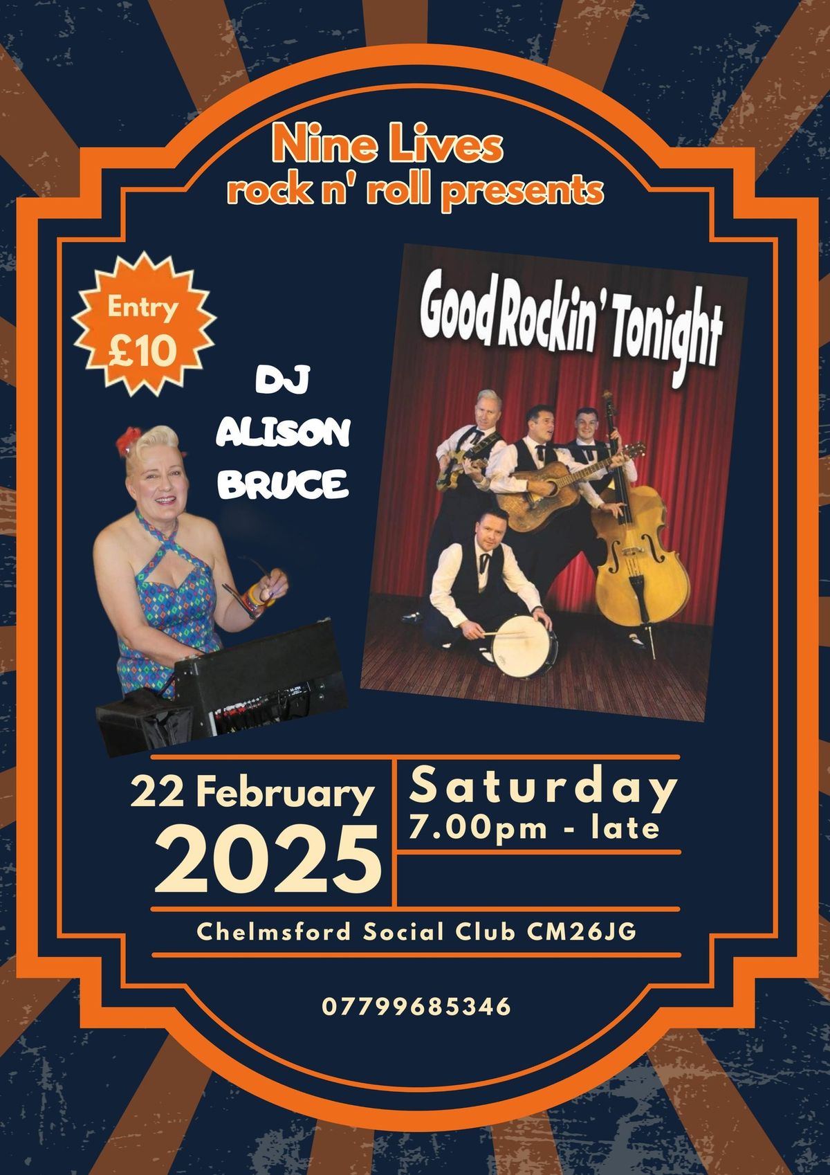 GOOD ROCKIN TONIGHT AND DJ ALISON BRUCE