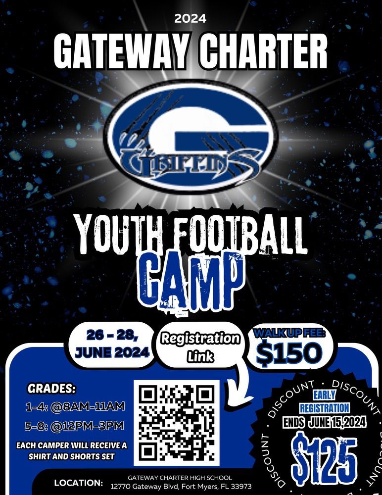 Gateway Charter 2024 Youth Football Camp