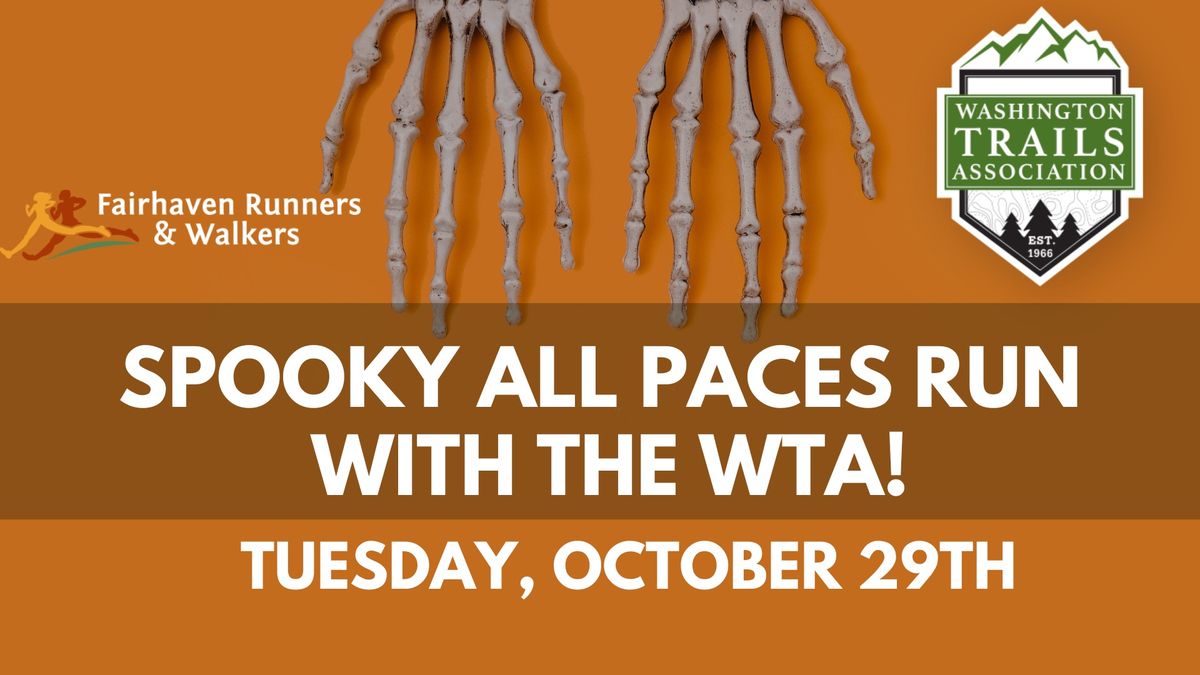 Spooky All Paces Run with the Washington Trails Association