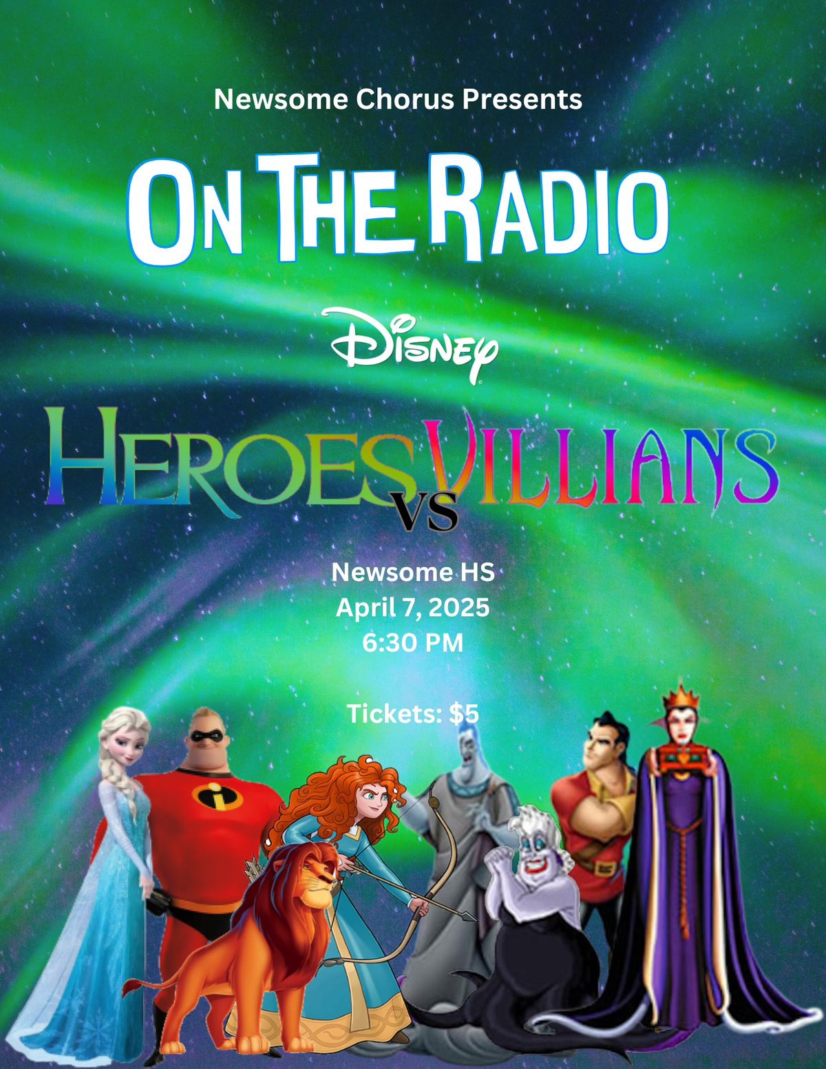 On The Radio: Disney Heroes vs Villains 