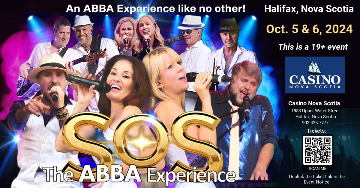 Halifax, NS | October 5 & 6, 2024 | SOS - The ABBA Experience @ Casino Nova Scotia 