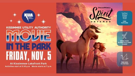 Movie in the Park: Spirit Untamed