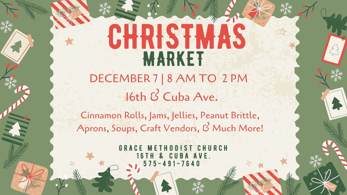 Christmas Market at Grace Methodist