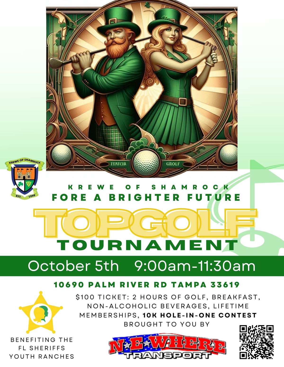 Fore a Brighter Future TopGolf Tournament