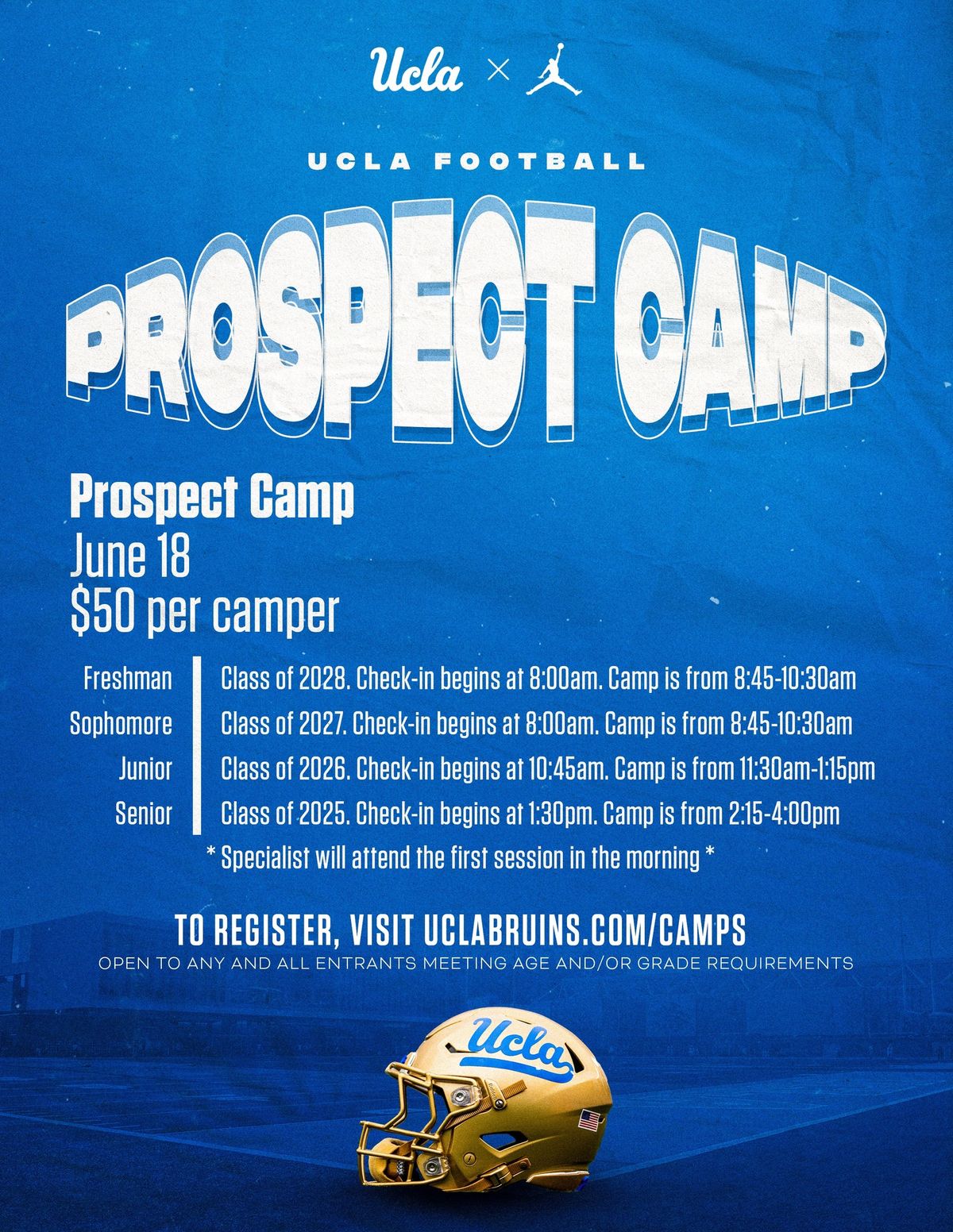 UCLA Football Prospect Camp