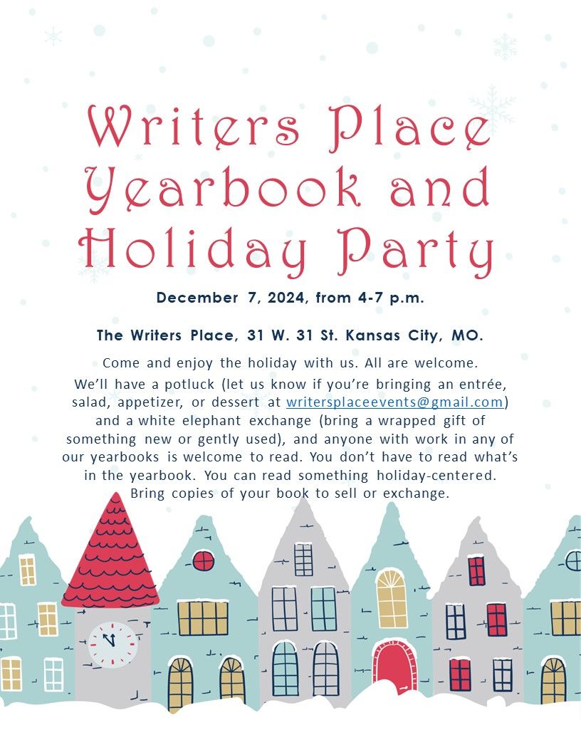 Writers Place Yearbook and Holiday Party