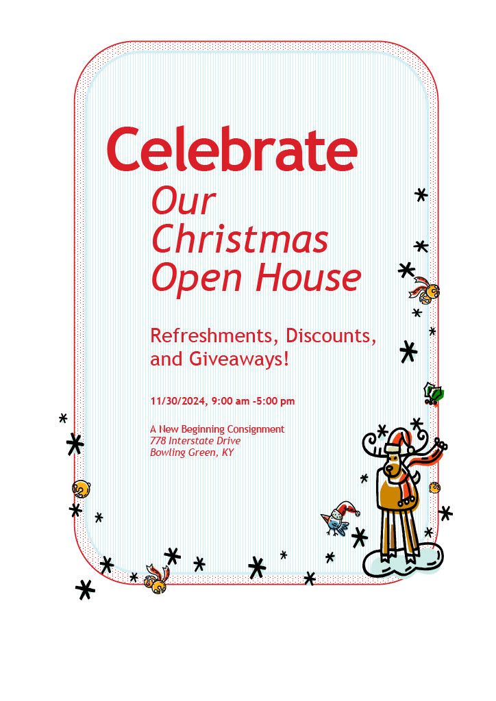 Christmas Open House and Small Business Saturday