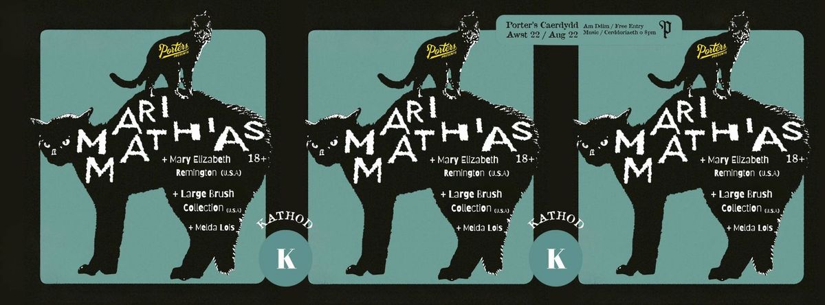 Porter's x Kathod: Mari Mathias, Mary Elizabeth Remington, Large Brush Collection & Melda Lois
