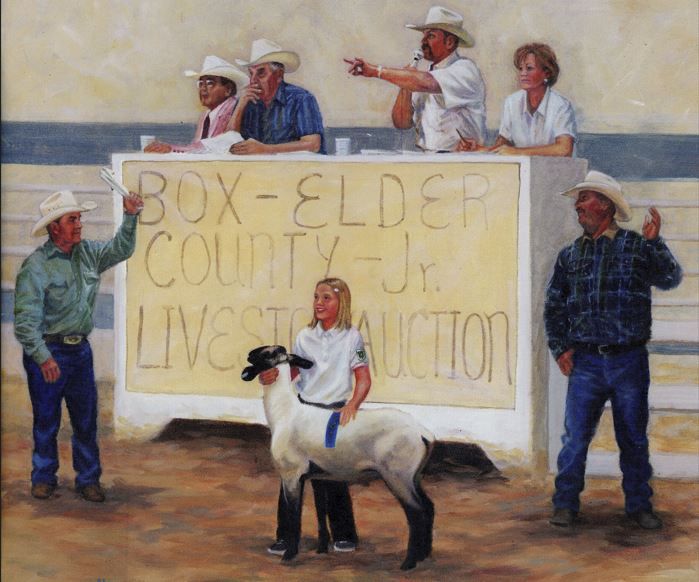 Box Elder Junior Livestock Auction at Box Elder County Fair