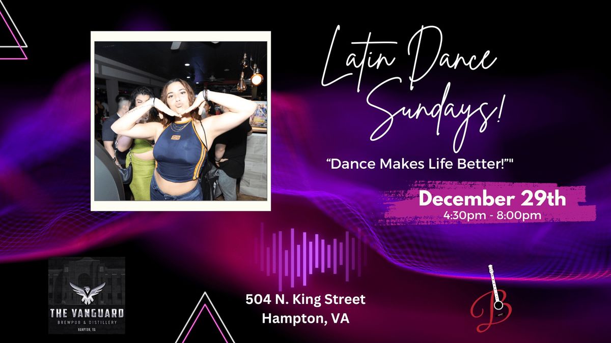 Latin Dance Sundays at The Vanguard! (12\/29\/24)