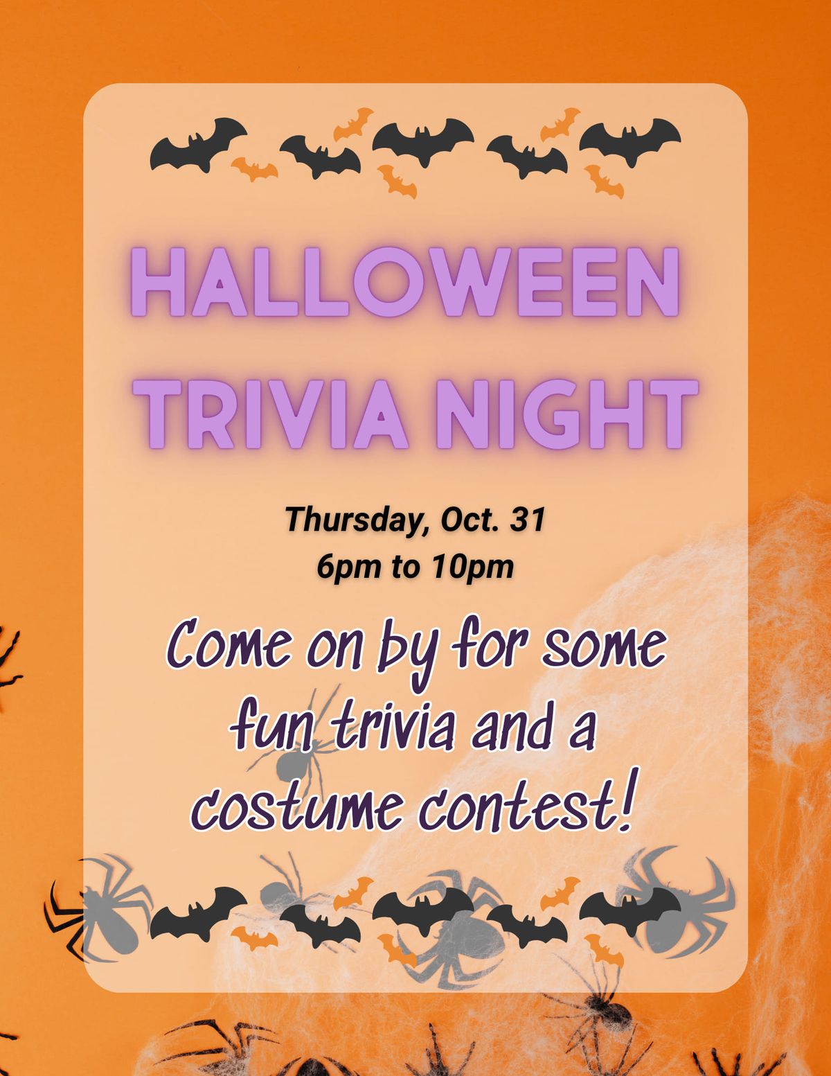 Trivia & Treats