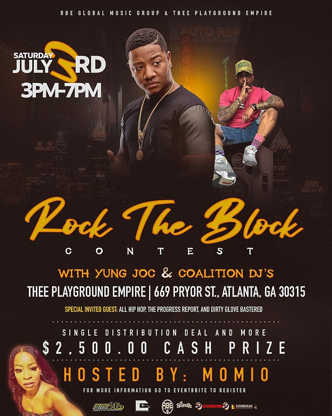 Rock The Block with Yung Joc & The Coalition Djs