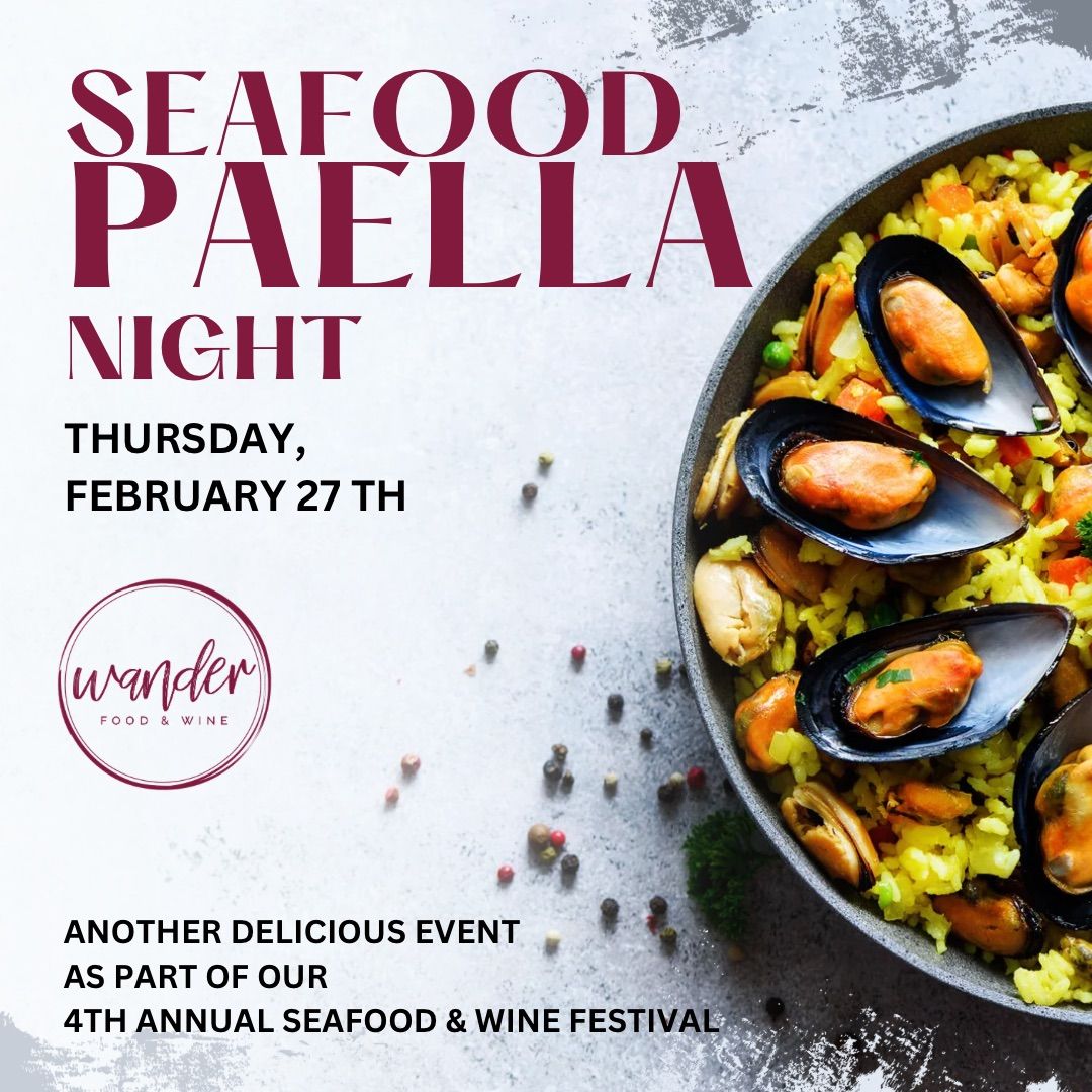 Seafood Paella Night