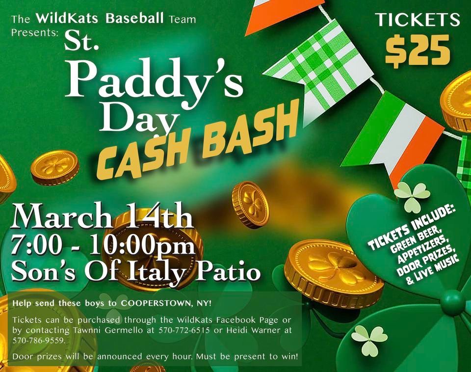 St. Paddy\u2019s Day CA$H BA$H