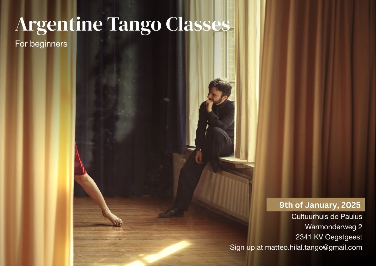 FREE Tango trial class for beginners