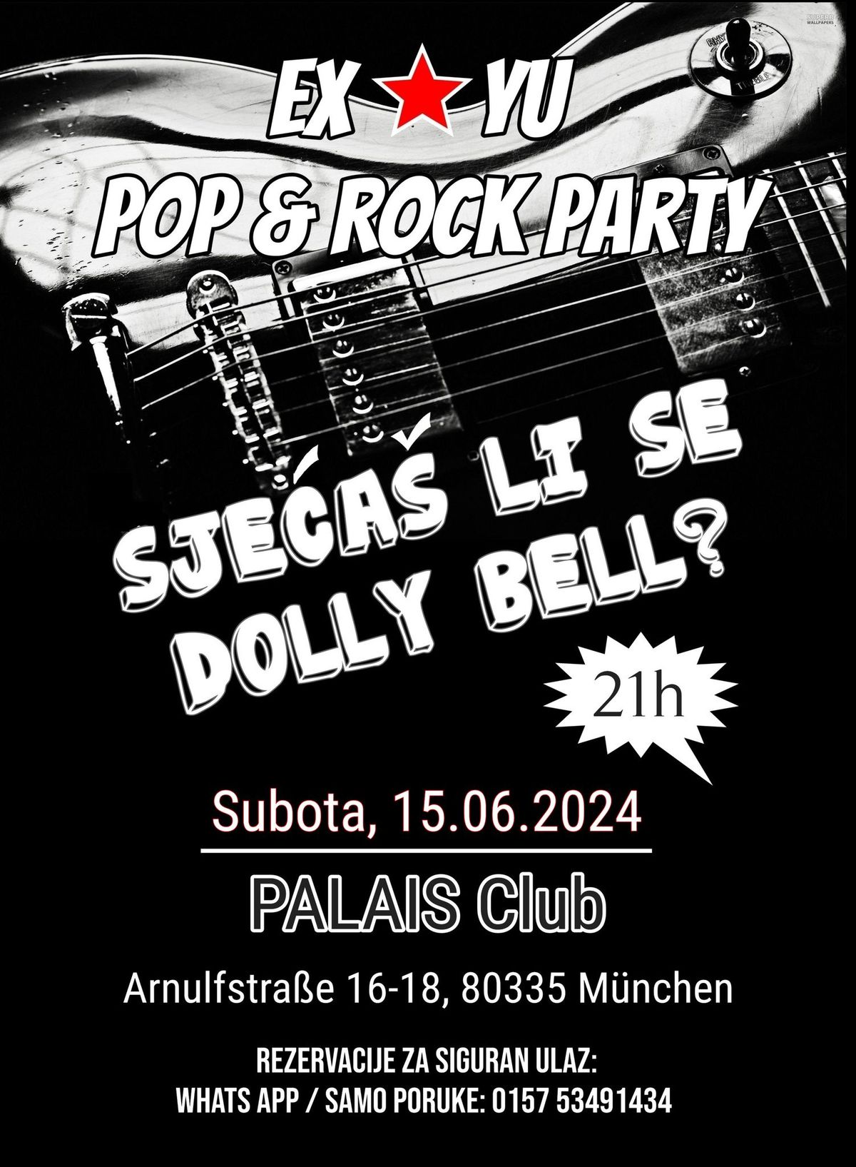 EX YU Pop & Rock Party M\u00fcnchen \/ Sjecas li se Dolly Bell?