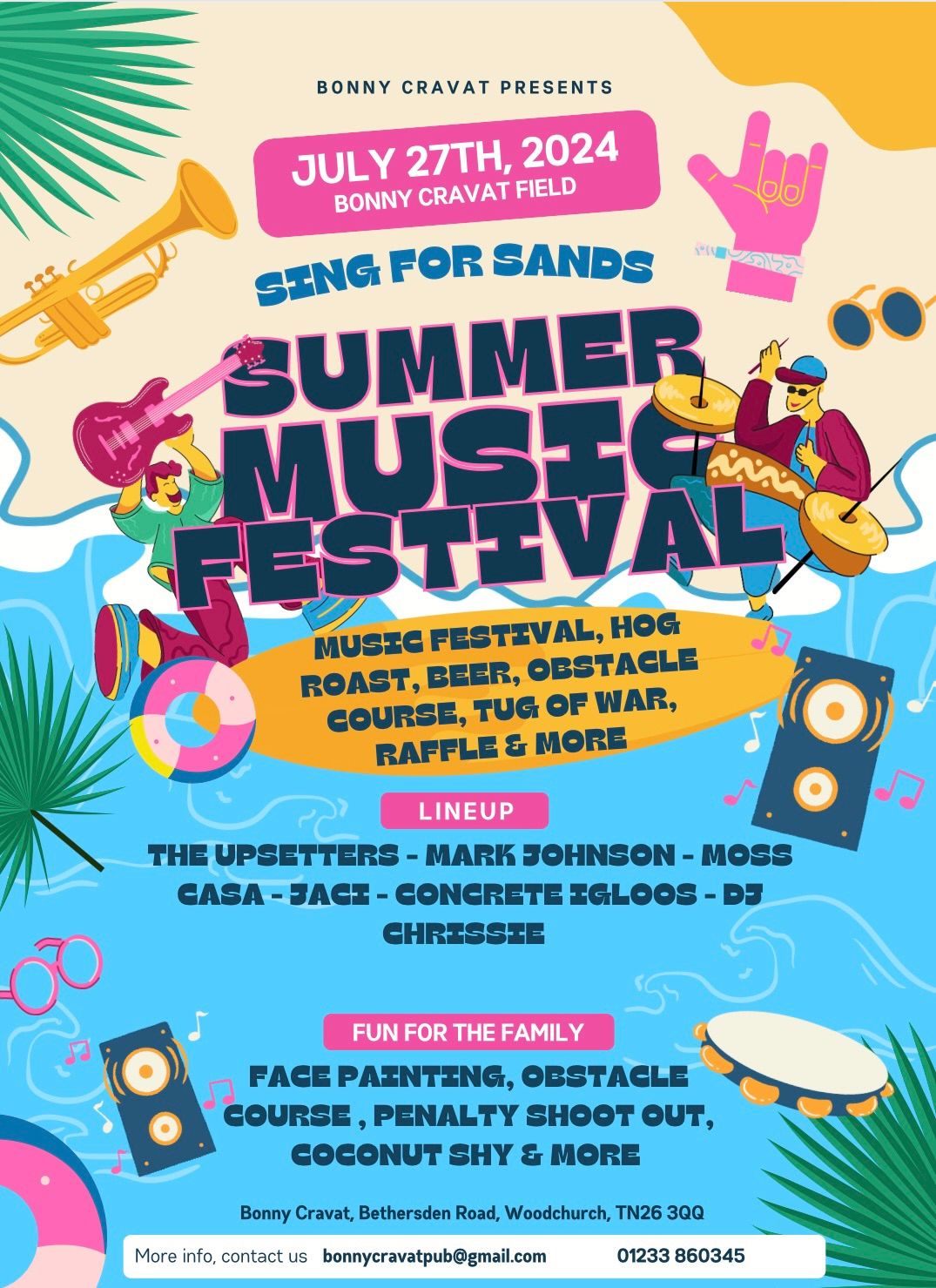 Sing for Sands music Festivsl