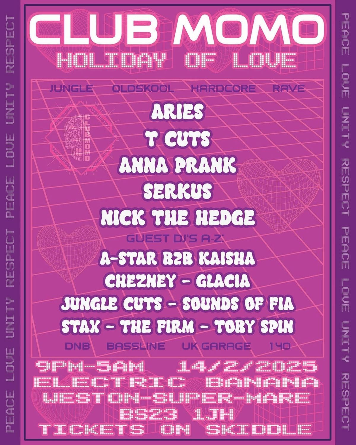 Holiday Of Love \u2764\ufe0f Aries & more\u2026Jungle \/ Oldskool \/ Rave