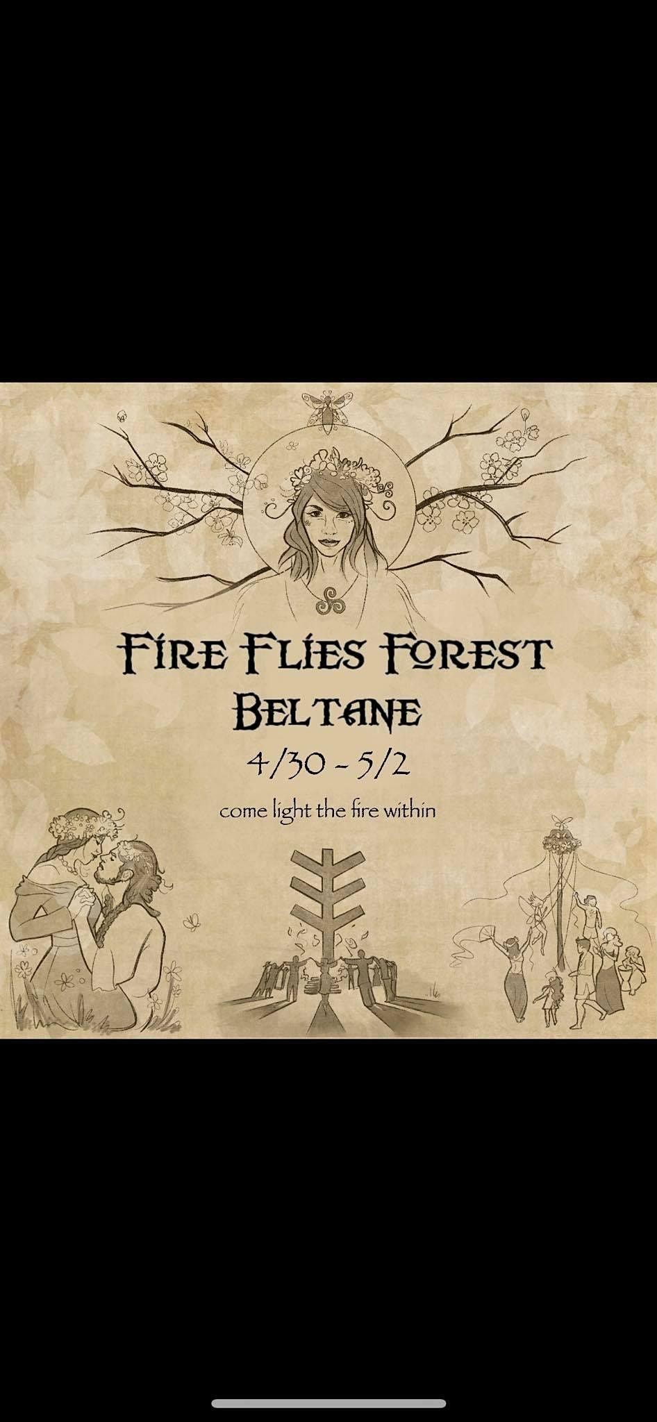 FIRE FLIES FOREST (BELTANE)