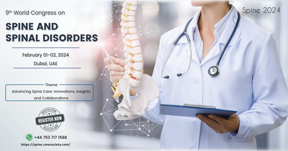 9th World Congress on Spine and Spinal Disorders