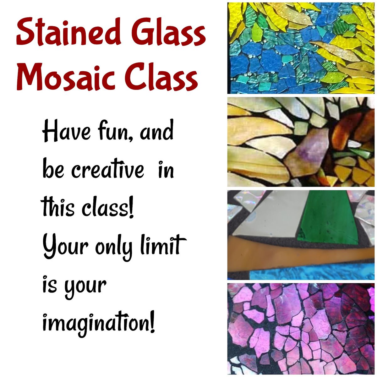 Stained Glass Mosaic Workshop