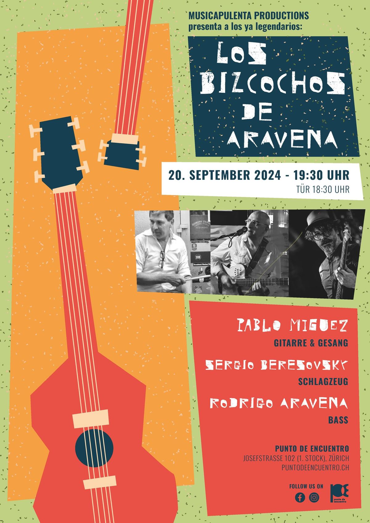 Konzert "Los Bizcochos de Aravena"