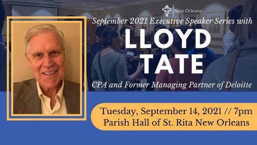 YCP NOLA Executive Speaker Series with Lloyd Tate, CPA