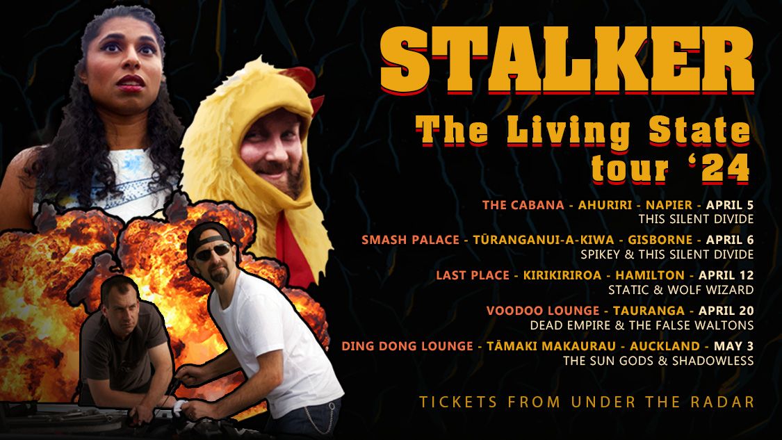 Living State - The Stalker Tour - Ding Dong Lounge, Auckland
