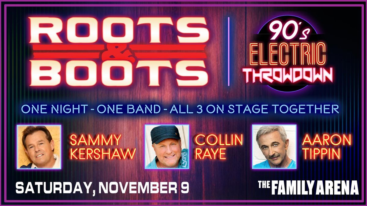 Roots and Boots - Sammy Kershaw, Aaron Tippin and Collin Raye