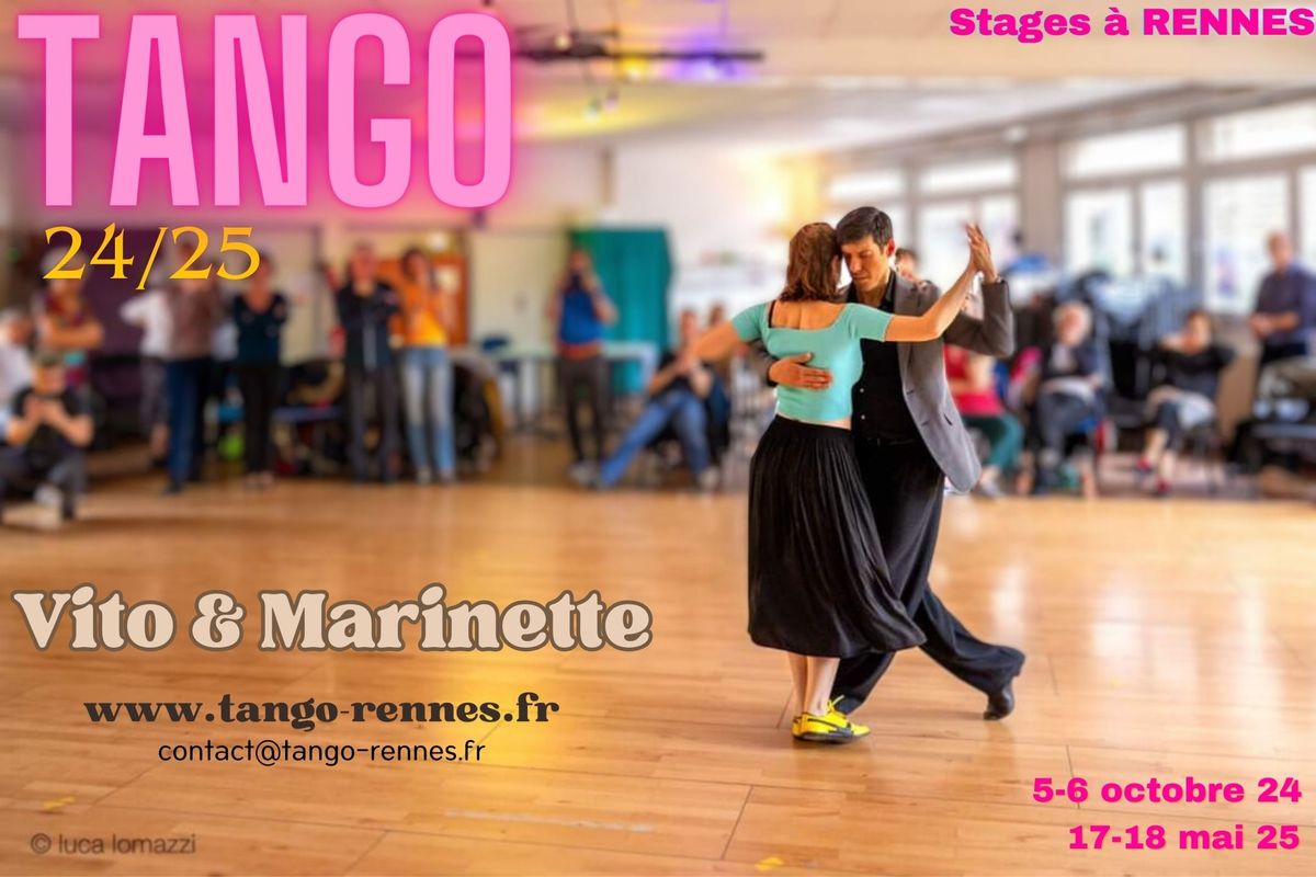 Week-end Tango avec Vito et Marinette \u00e0 Rennes :)