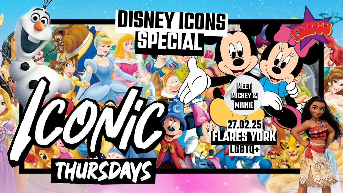 DISNEY ICONS | Thursdays at Flares \u2728