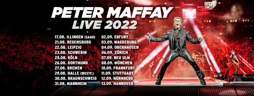 Peter Maffay - SO WEIT TOUR 2022 | M\u00fcnchen (Nachholtermin)