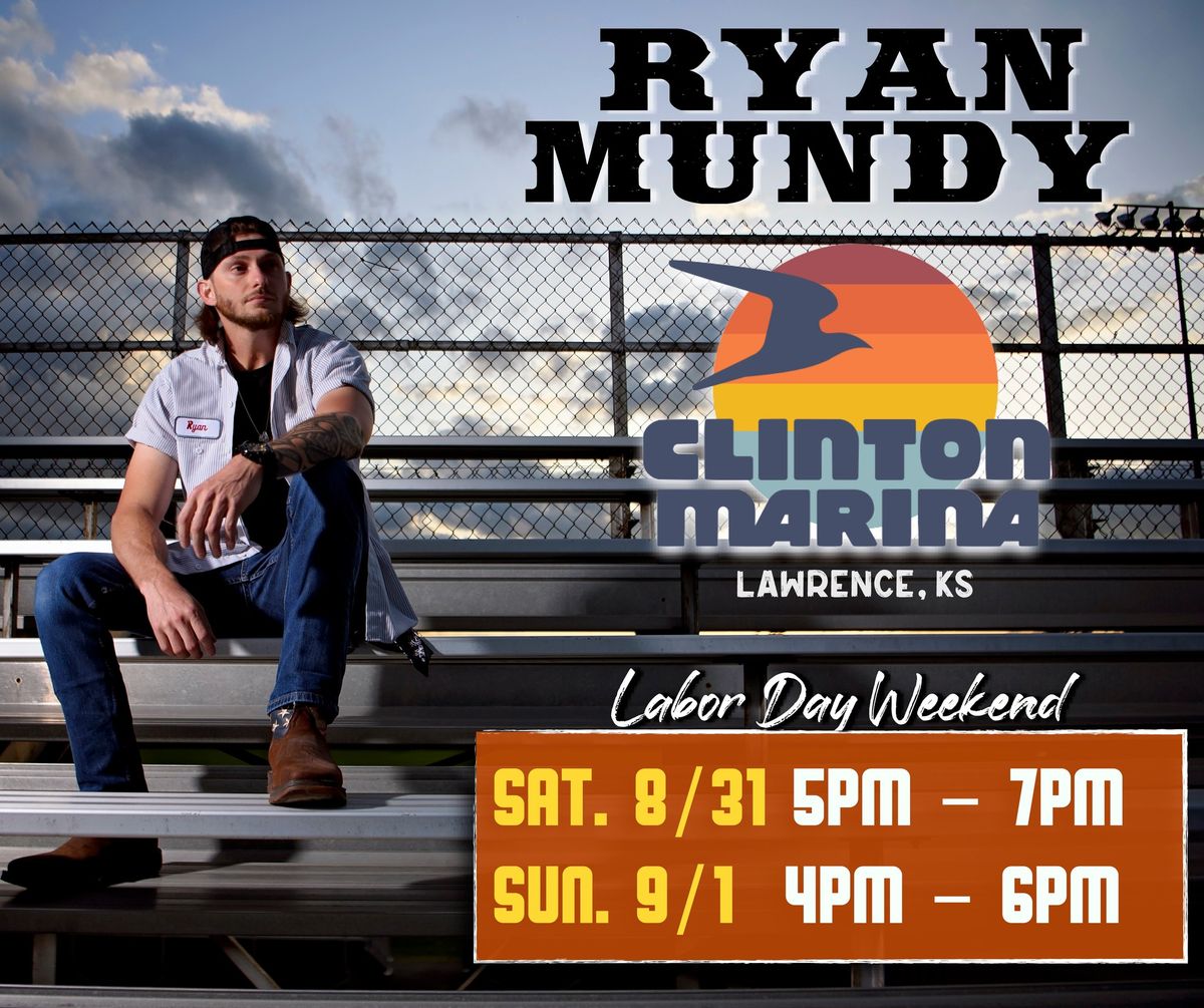 Ryan Mundy LIVE at Clinton Marina : Lawrence, KS