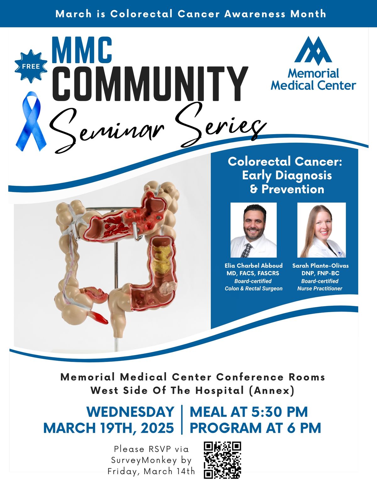 Free Community Seminar: Colon Cancer: Early Diagnosis and Prevention