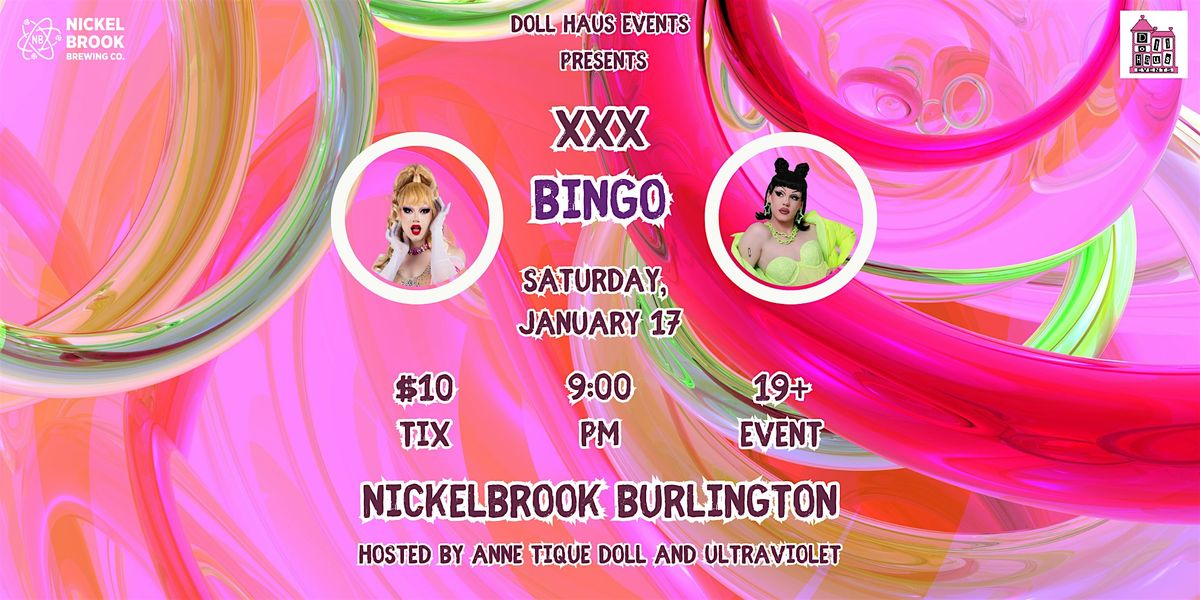 Drag Bingo at Nickelbook Brewery Burlington! Starring Anne and Violet!