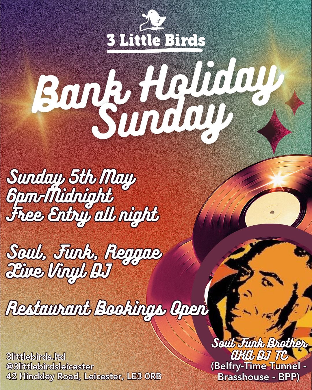 Bank Holiday Sunday - Live Vinyl